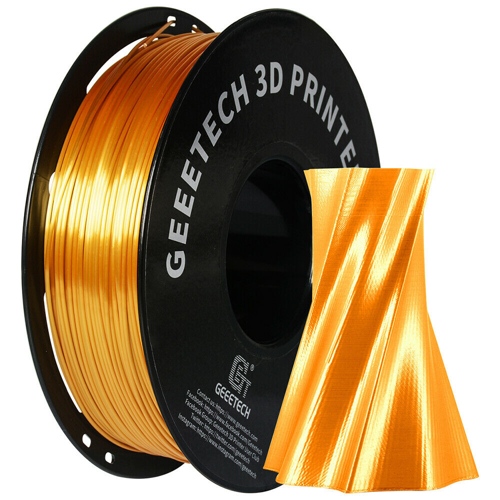 Geeetech 1kg 1.75mm PLA ABS PETG TPU 3D Filament Silk PLA für 3D Drucker - Afbeelding 33 van 44