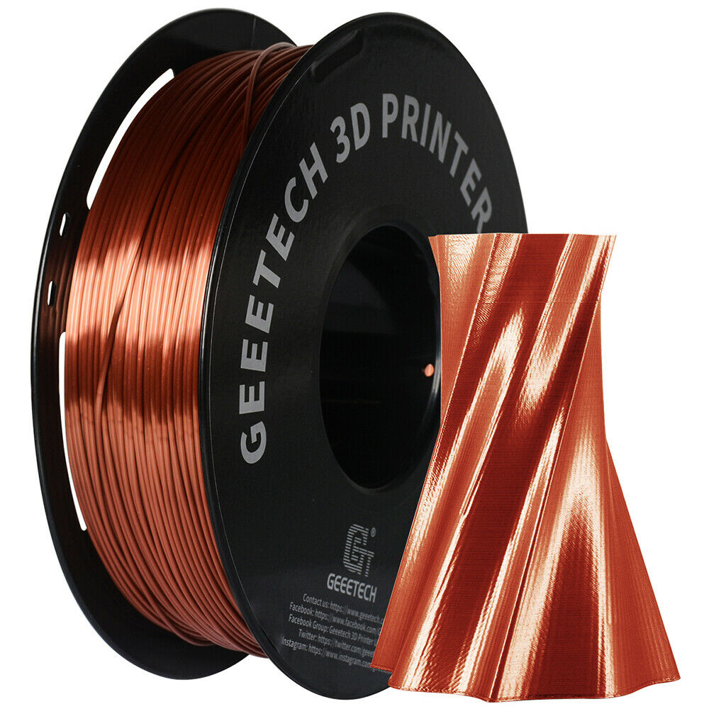 Geeetech 1kg 1.75mm PLA ABS PETG TPU 3D Filament Silk PLA für 3D Drucker - Afbeelding 34 van 44