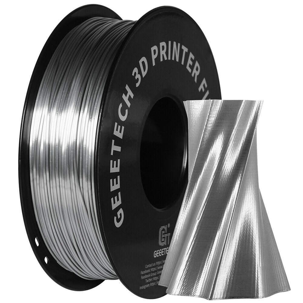 Geeetech 1kg 1.75mm PLA ABS PETG TPU 3D Filament Silk PLA für 3D Drucker - Afbeelding 35 van 44