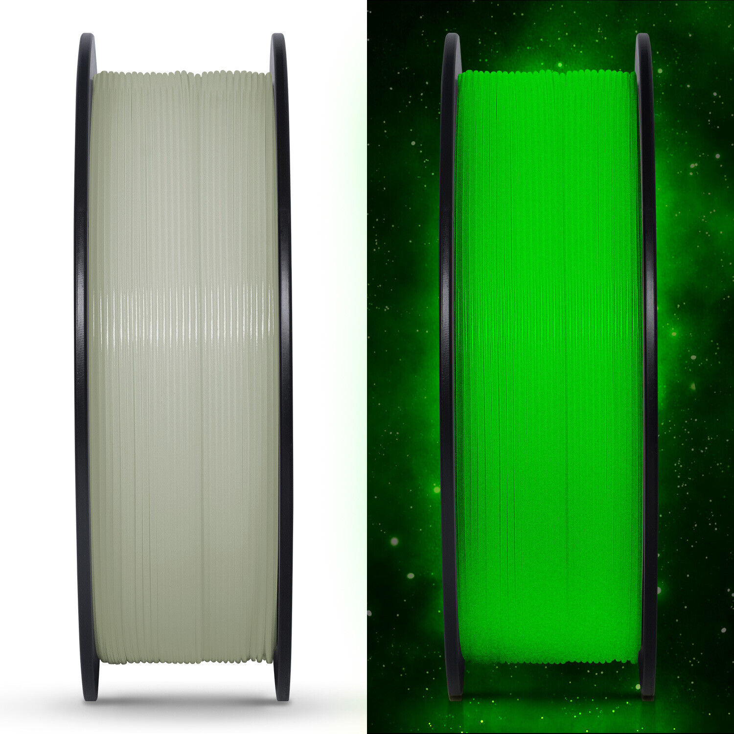 Neu Geeetech 3D Drucker PLA Filament Glow in the Dark Nachtleuchtend 1KG 1.75mm - Afbeelding 17 van 18