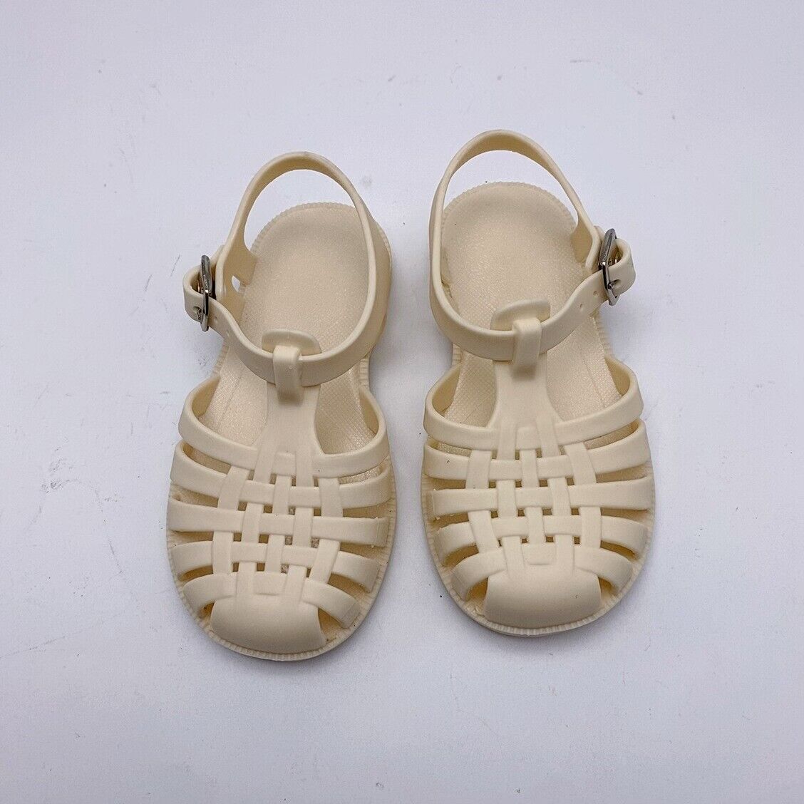 KIDS GIRLS BOYS SUMMER BEACH JELLY FLAT SANDALS CHILDRENS FLIP FLOPS SHOES SIZE - Picture 22 of 24