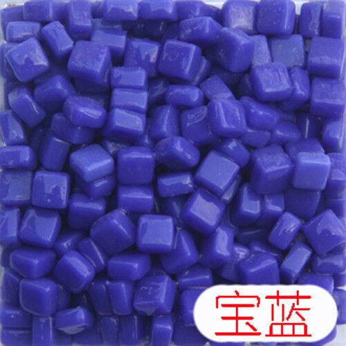 Hágalo usted mismo Azulejos de mosaico de vidrio vítreo artesanías de pared 100 g mezclas gotas ópticas herramienta 8 mm #JP - Imagen 37 de 57