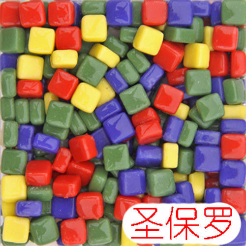 Hágalo usted mismo Azulejos de mosaico de vidrio vítreo artesanías de pared 100 g mezclas gotas ópticas herramienta 8 mm #JP - Imagen 47 de 57