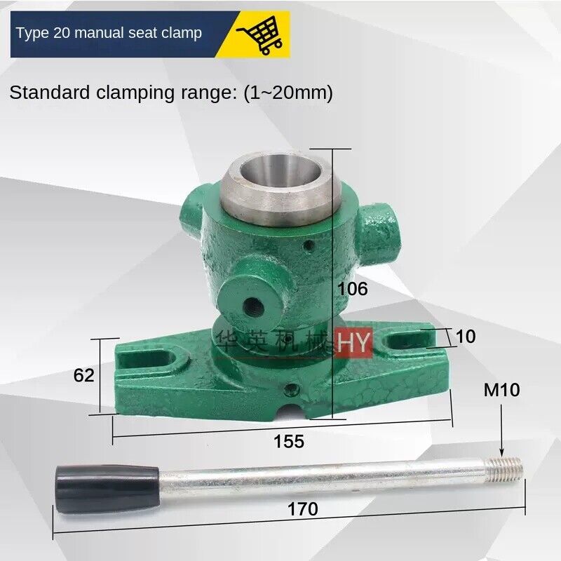 Indicizzazione Orizzontale Verticale Pneumatico Collettore Supporto Strumento Tornio Fissaggio - Foto 9 di 11