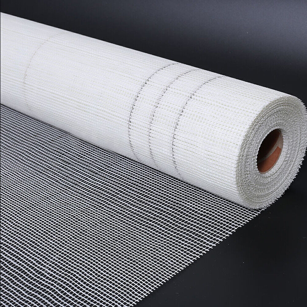 6-60 Meter Fibreglass Mesh 160g/m2 For Drywall Plaster Rendering Crack Repair UK