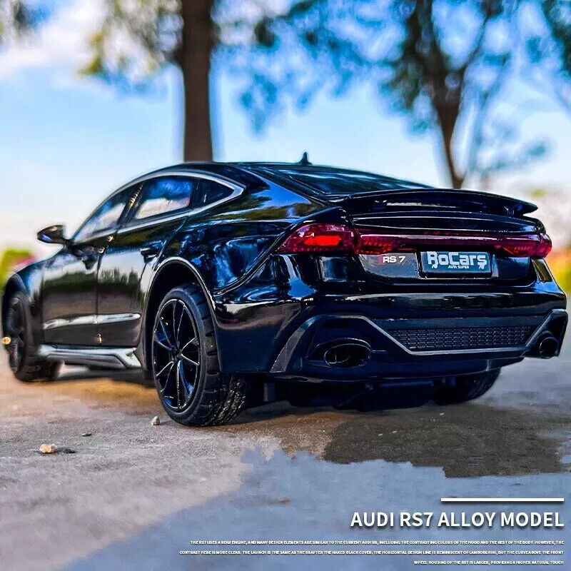 1/24 AUDI RS7 Cupé Aleación Coche Modelo Diecast Juguete Coleccionable Regalo Sonido y Luz - Imagen 20 de 25