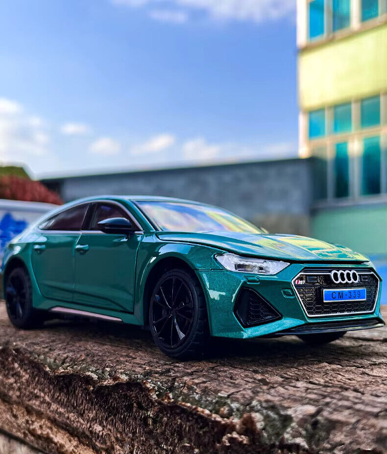 1/24 AUDI RS7 Cupé Aleación Coche Modelo Diecast Juguete Coleccionable Regalo Sonido y Luz - Imagen 22 de 25