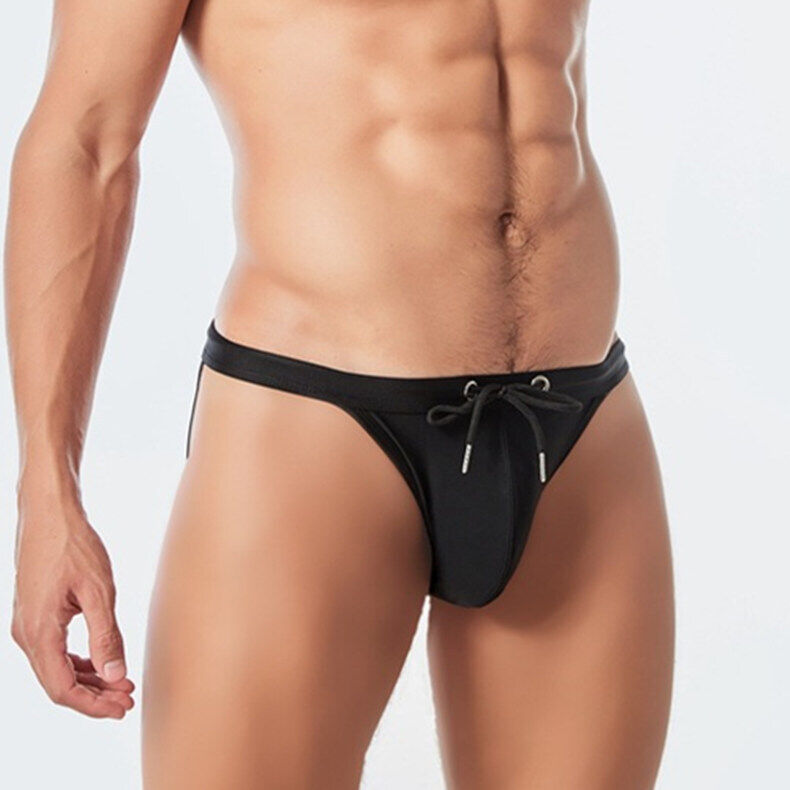 Sexy Para Hombres Calzoncillos de Natación Bikini Traje de Baño Bañador Playa Pantalones Cortos Traje de Baño - Imagen 29 de 37