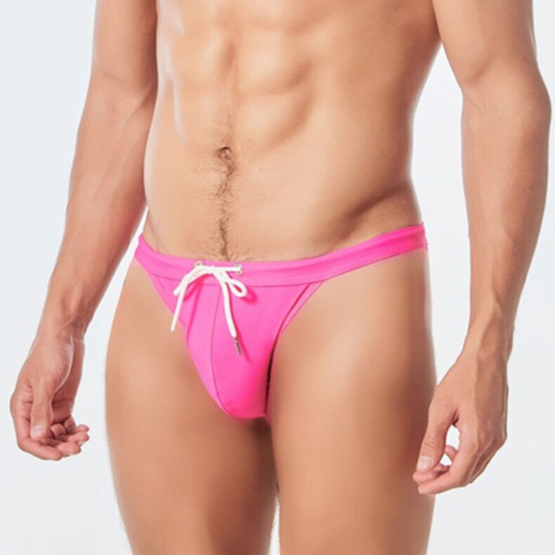 Sexy Para Hombres Calzoncillos de Natación Bikini Traje de Baño Bañador Playa Pantalones Cortos Traje de Baño - Imagen 33 de 37