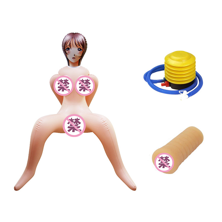 Neuheit große Brüste fetter Arsch aufblasbar weiblich Ganzkörper schießen sexy Schaufensterpuppe - Bild 21 von 26