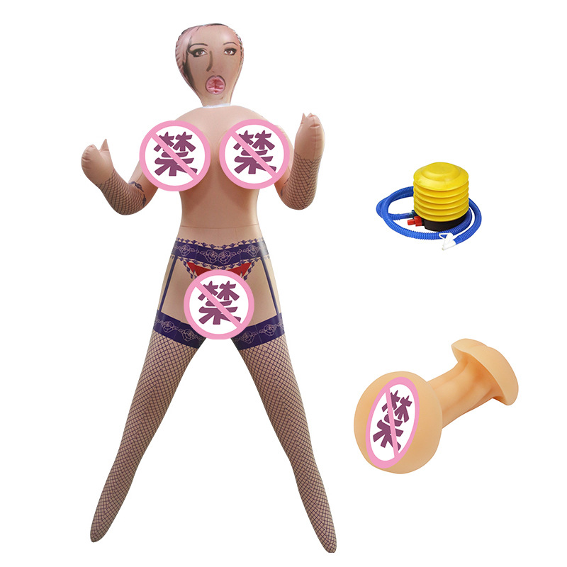 Neuheit große Brüste fetter Arsch aufblasbar weiblich Ganzkörper schießen sexy Schaufensterpuppe - Bild 26 von 26