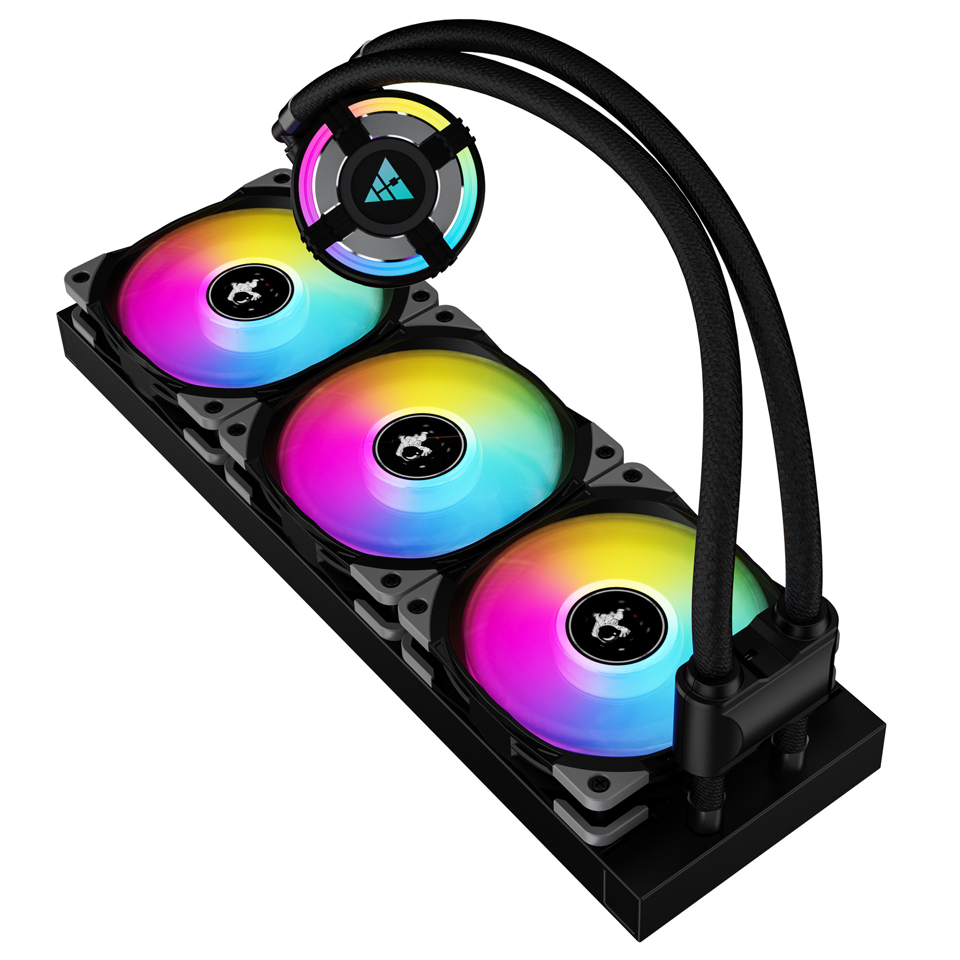 360 5V ARGB Shenguang síncrono silencioso CPU integrado radiador refrigerado por agua fa - Imagen 22 de 23