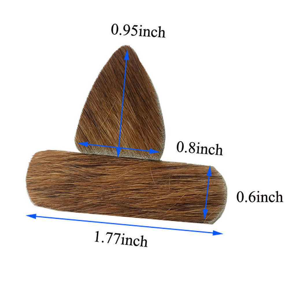 5pcs Archery Arrow Rest Traditional Leather Silent Plate RH Recurve Bow Hunting