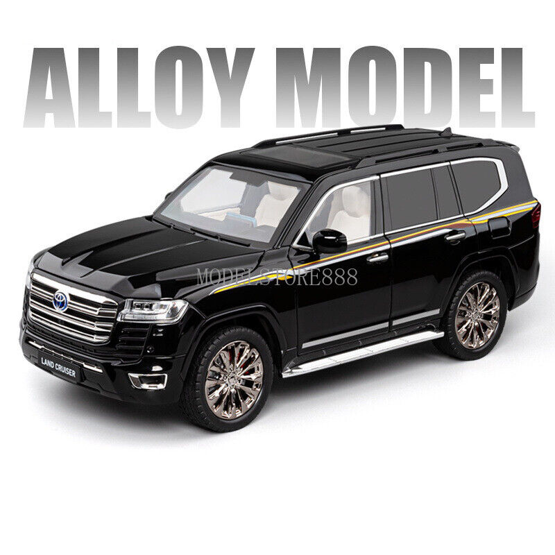 New 1/18 Toyota Land Cruiser LC300 Diecast Vehicle Model Car Toy Sound Light Gif - Picture 15 of 15