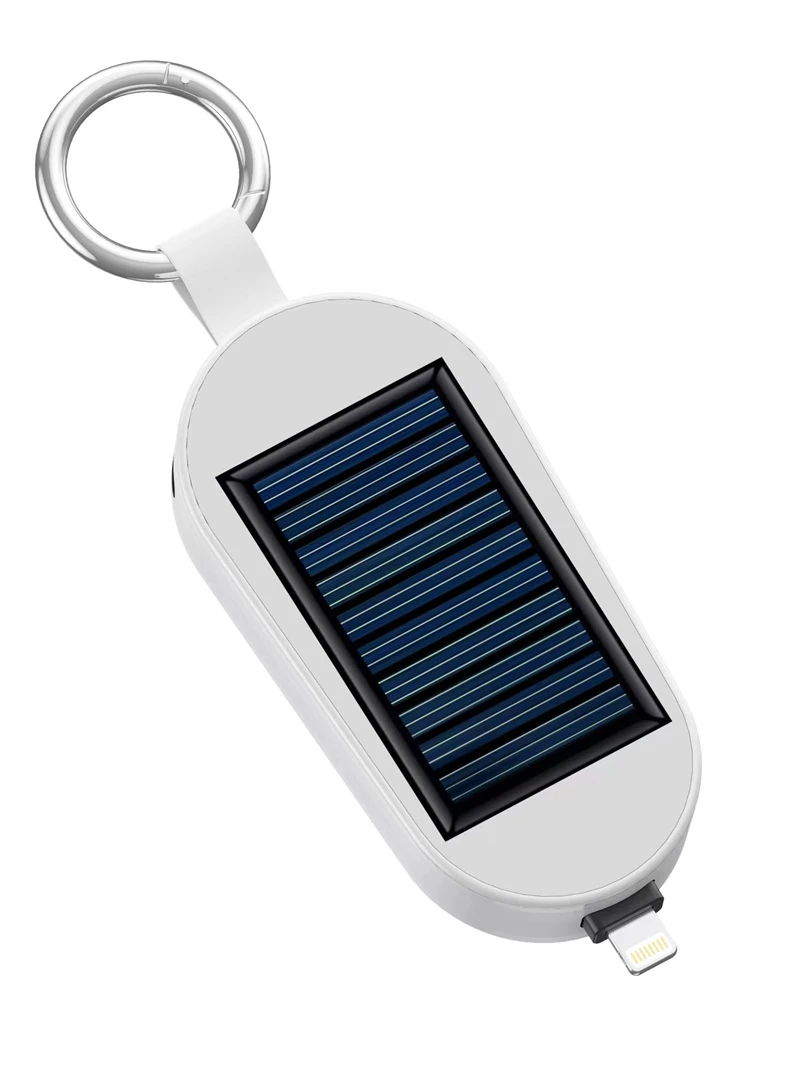 Mini Banco de Energía Solar Portátil Cargador Inalámbrico para Apple Watch Batería Externa - Imagen 25 de 28