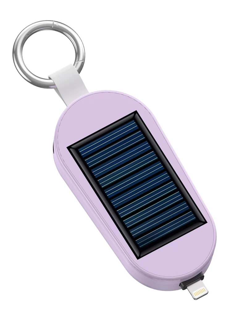 Mini Banco de Energía Solar Portátil Cargador Inalámbrico para Apple Watch Batería Externa - Imagen 26 de 28