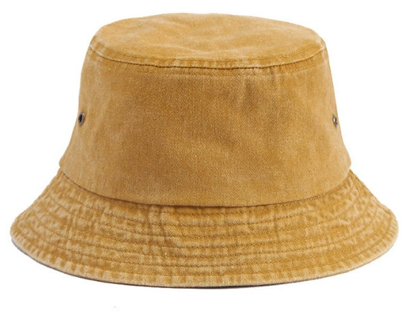 Stonewashed Cotton Bucket hat UV Sun Protection Breathable Beach Holiday Travel
