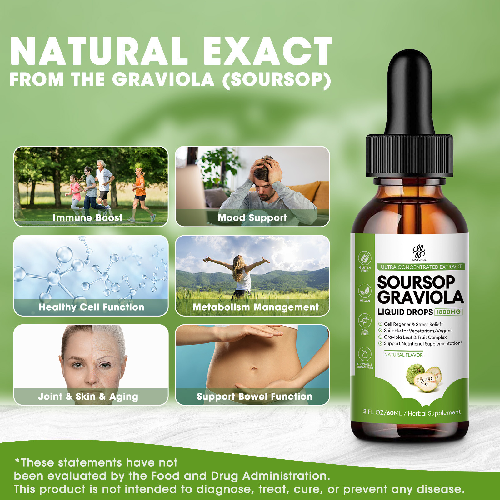 Mullein Extract for Lung Health Soursop Extract Cell Support & Regeneration - Picture 7 of 15