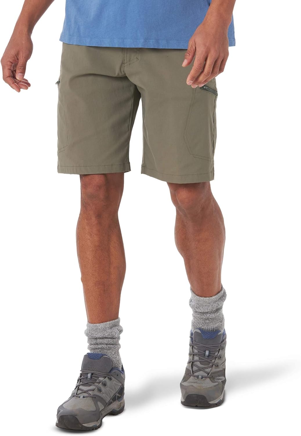 Men's Cargo Shorts Relaxed Fit Quick Dry Flex Waistband Performance Outdoor - Picture 14 of 19
