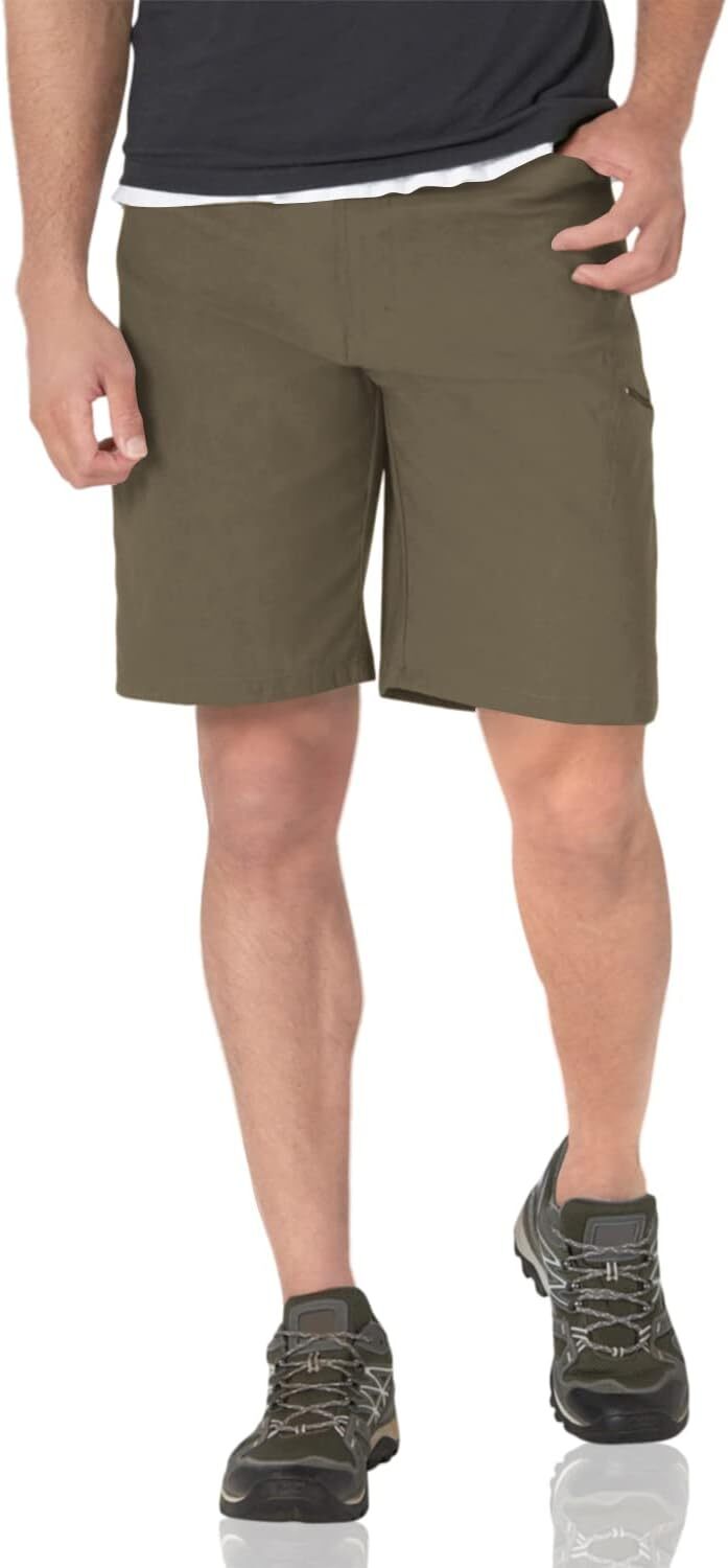 Men's Cargo Shorts Relaxed Fit Quick Dry Flex Waistband Performance Outdoor - Picture 15 of 19