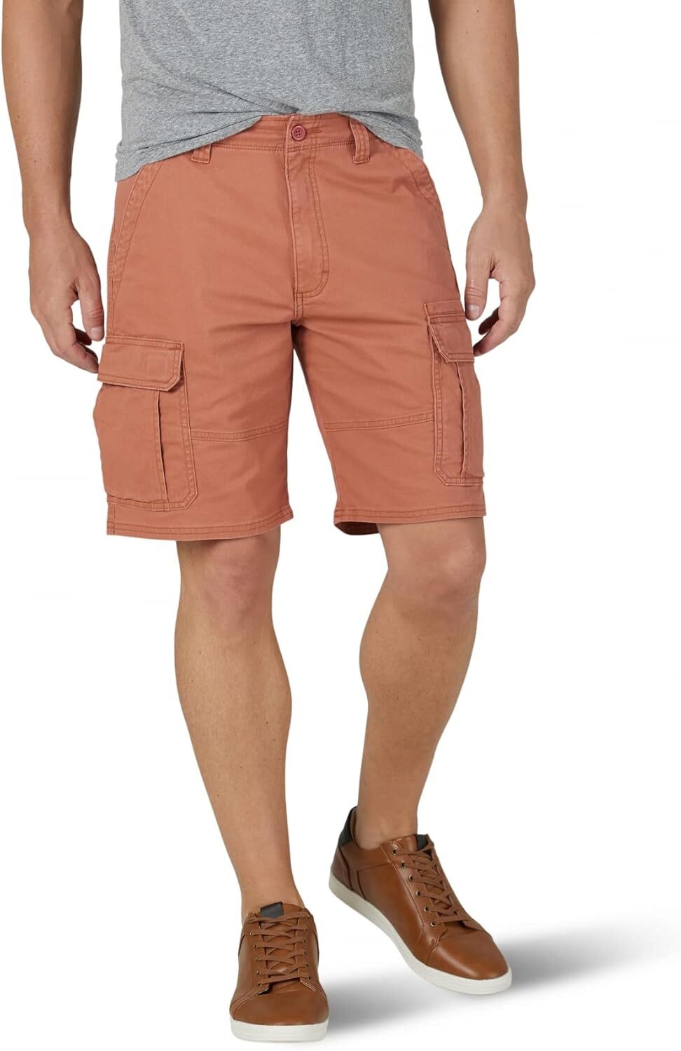Men's Cargo Stretch Shorts Relaxed Fit Durable Multi Pocket Quick Access Storage - Picture 23 of 37