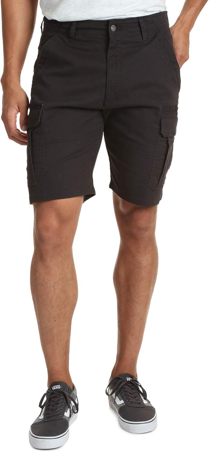 Men's Cargo Stretch Shorts Relaxed Fit Durable Multi Pocket Quick Access Storage - Picture 24 of 37