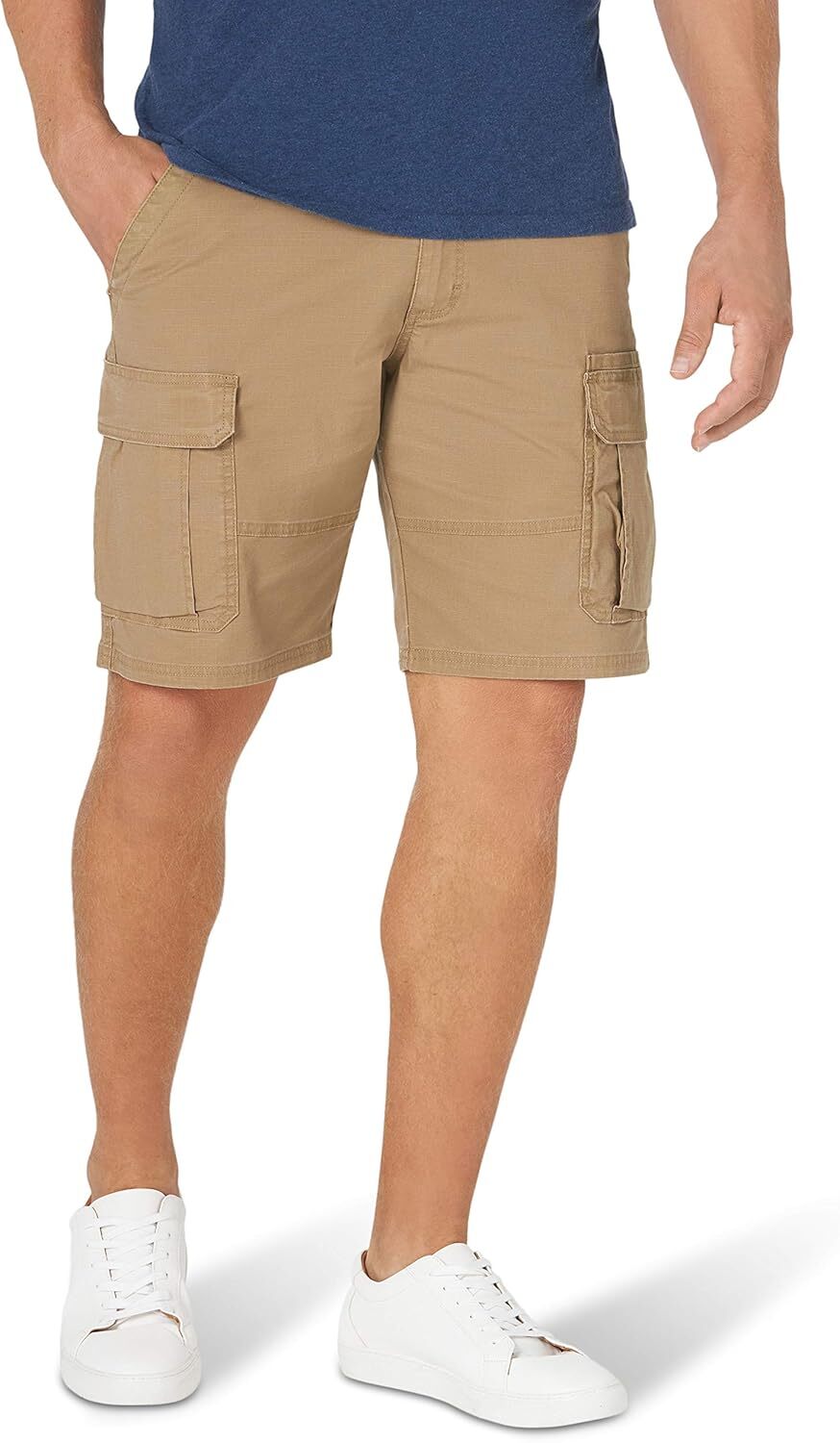 Men's Cargo Stretch Shorts Relaxed Fit Durable Multi Pocket Quick Access Storage - Picture 25 of 37