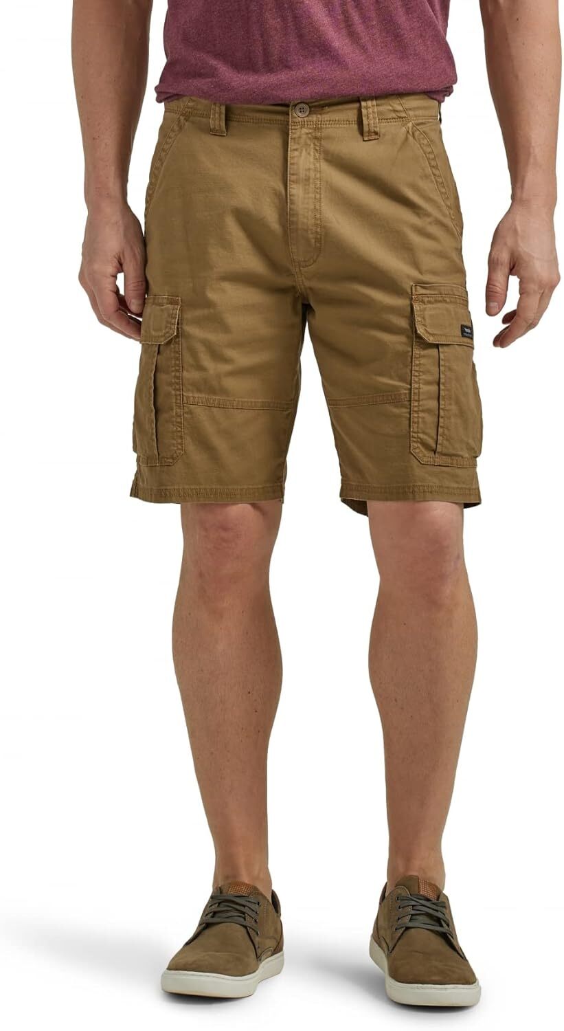Men's Cargo Stretch Shorts Relaxed Fit Durable Multi Pocket Quick Access Storage - Picture 29 of 37