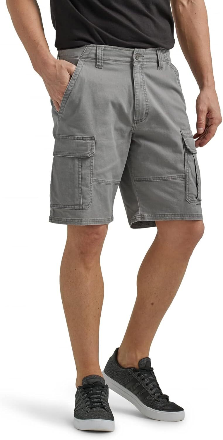 Men's Cargo Stretch Shorts Relaxed Fit Durable Multi Pocket Quick Access Storage - Picture 31 of 37