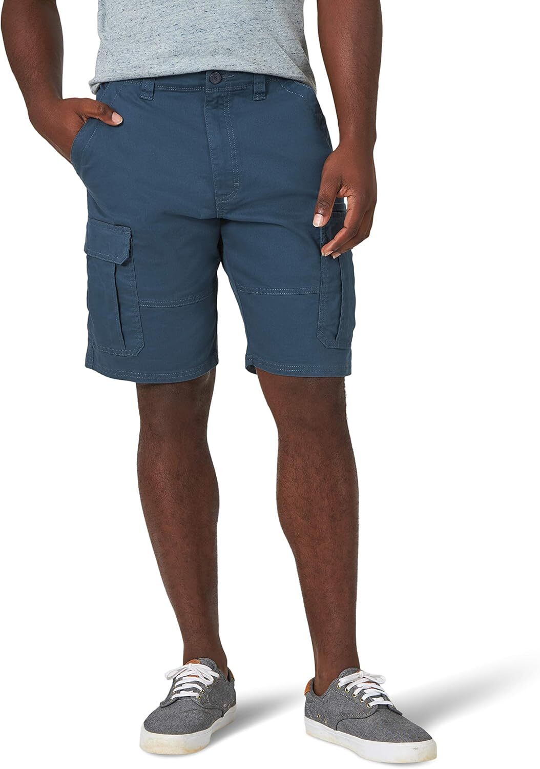 Men's Cargo Stretch Shorts Relaxed Fit Durable Multi Pocket Quick Access Storage - Picture 32 of 37