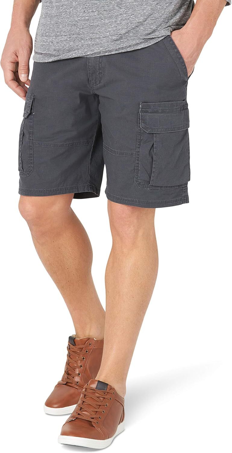 Men's Cargo Stretch Shorts Relaxed Fit Durable Multi Pocket Quick Access Storage - Picture 36 of 37