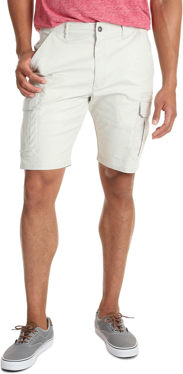 Men's Cargo Stretch Shorts Relaxed Fit Durable Multi Pocket Quick Access Storage - Picture 37 of 37