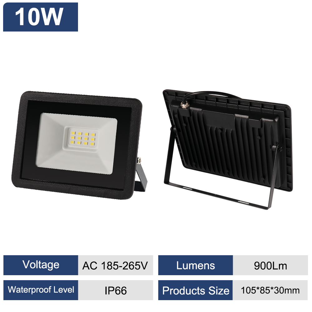 1-10x LED Inundador 10W20W30W50W100W Foco Exterior Faro IP65 Foco de Construcción - Imagen 23 de 26