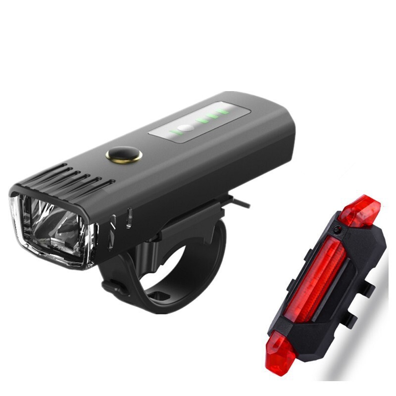 LED Akku Fahrrad Licht Beleuchtung Set 1000 LUX Scheinwerfer Rücklicht Lampe DE - Bild 19 von 20