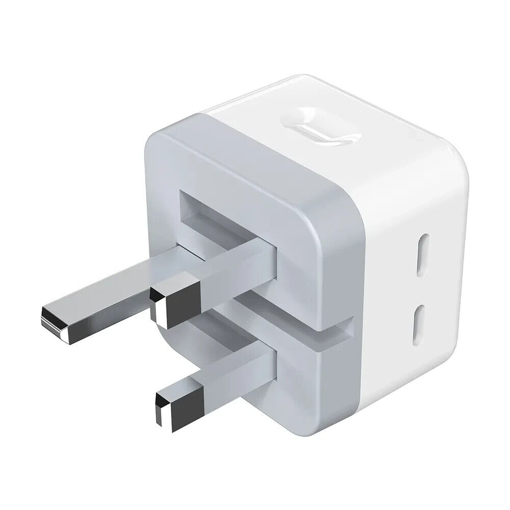 35W USB-C Fast Charger Dual Ports And Plug For Apple iPhone X 11 12 13 14 15 16