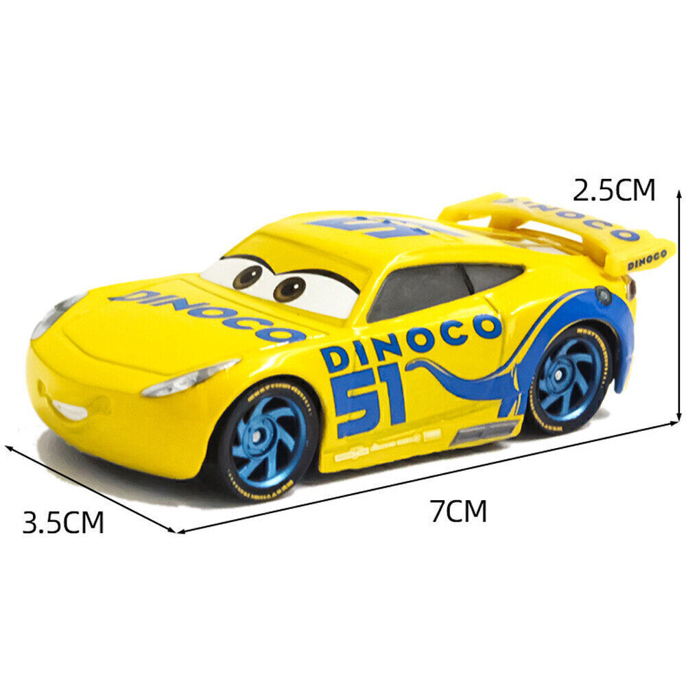Disney Pixar Cars 3 2 Lightning McQueen Jackson Storm Ramirez Mater Huston - Picture 100 of 285
