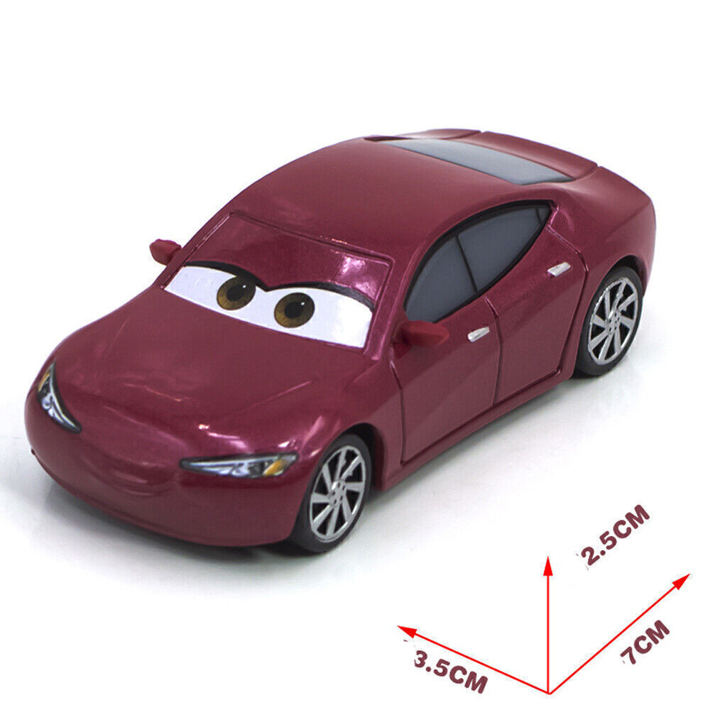 Disney Pixar Cars 3 2 Lightning McQueen Jackson Storm Ramirez Mater Huston - Picture 104 of 285