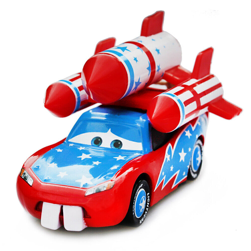 Disney Pixar Cars 3 2 Lightning McQueen Jackson Storm Ramirez Mater Huston - Picture 167 of 285