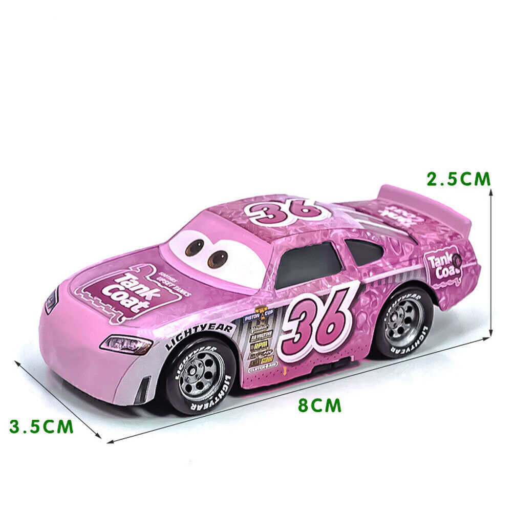 Disney Pixar Cars 3 2 Lightning McQueen Jackson Storm Ramirez Mater Huston - Picture 175 of 285