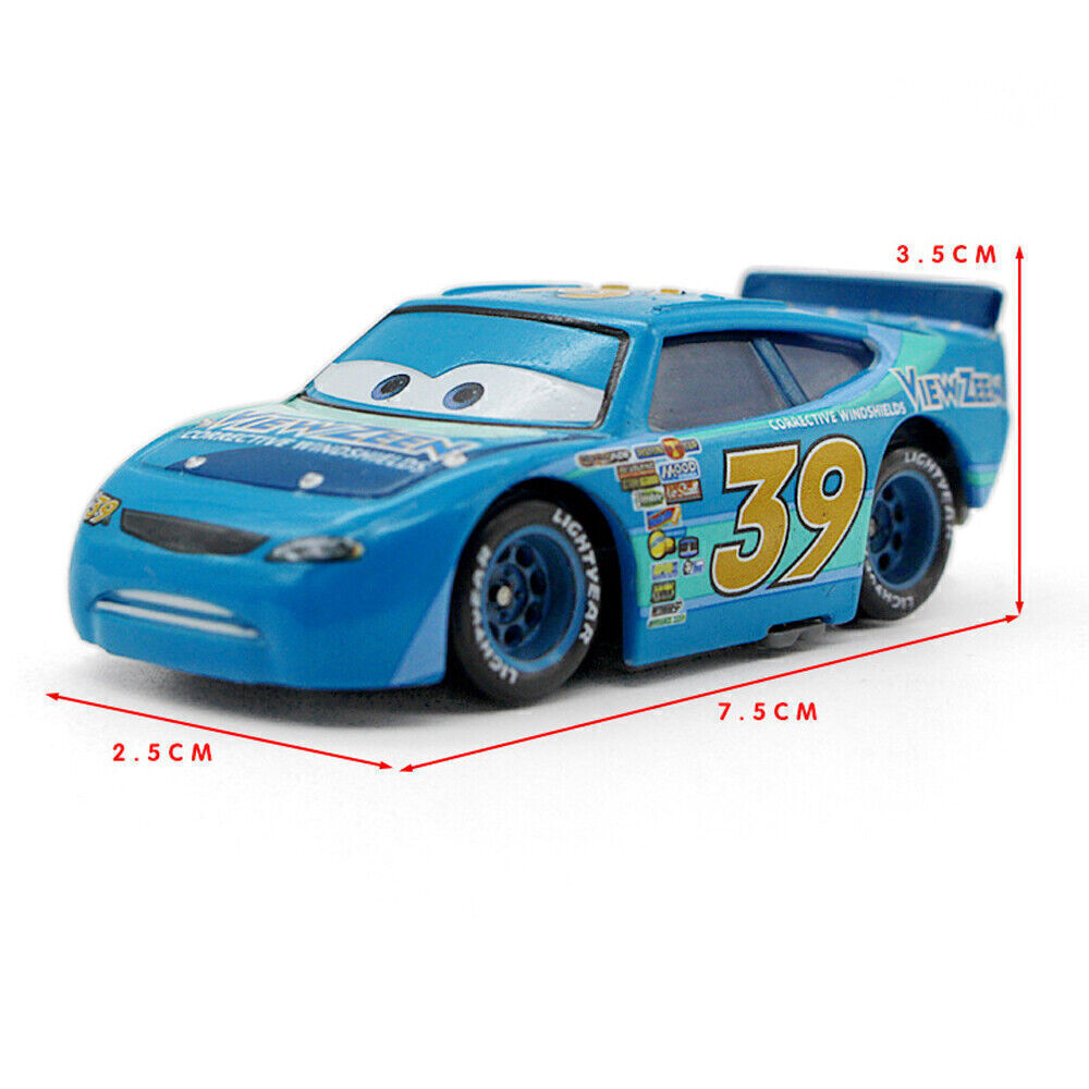 Disney Pixar Cars 3 2 Lightning McQueen Jackson Storm Ramirez Mater Huston - Picture 176 of 285