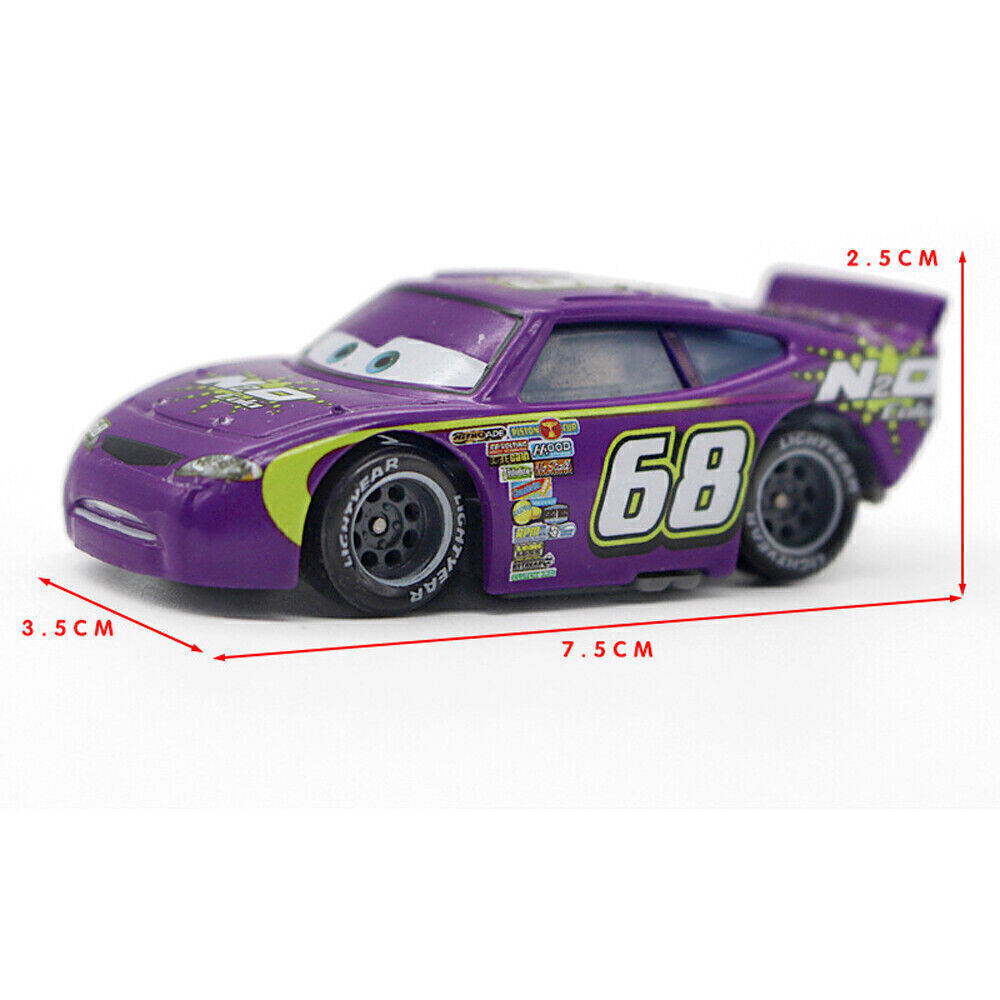 Disney Pixar Cars 3 2 Lightning McQueen Jackson Storm Ramirez Mater Huston - Picture 196 of 285