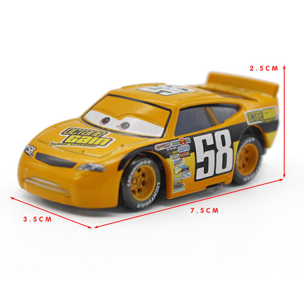 Disney Pixar Cars 3 2 Lightning McQueen Jackson Storm Ramirez Mater Huston - Picture 201 of 285