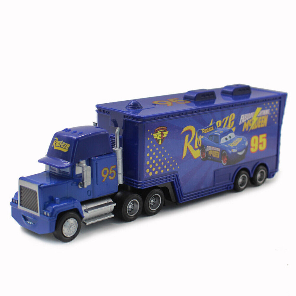 Disney Pixar Cars 3 2 Lightning McQueen Jackson Storm Ramirez Mater Huston - Picture 219 of 285