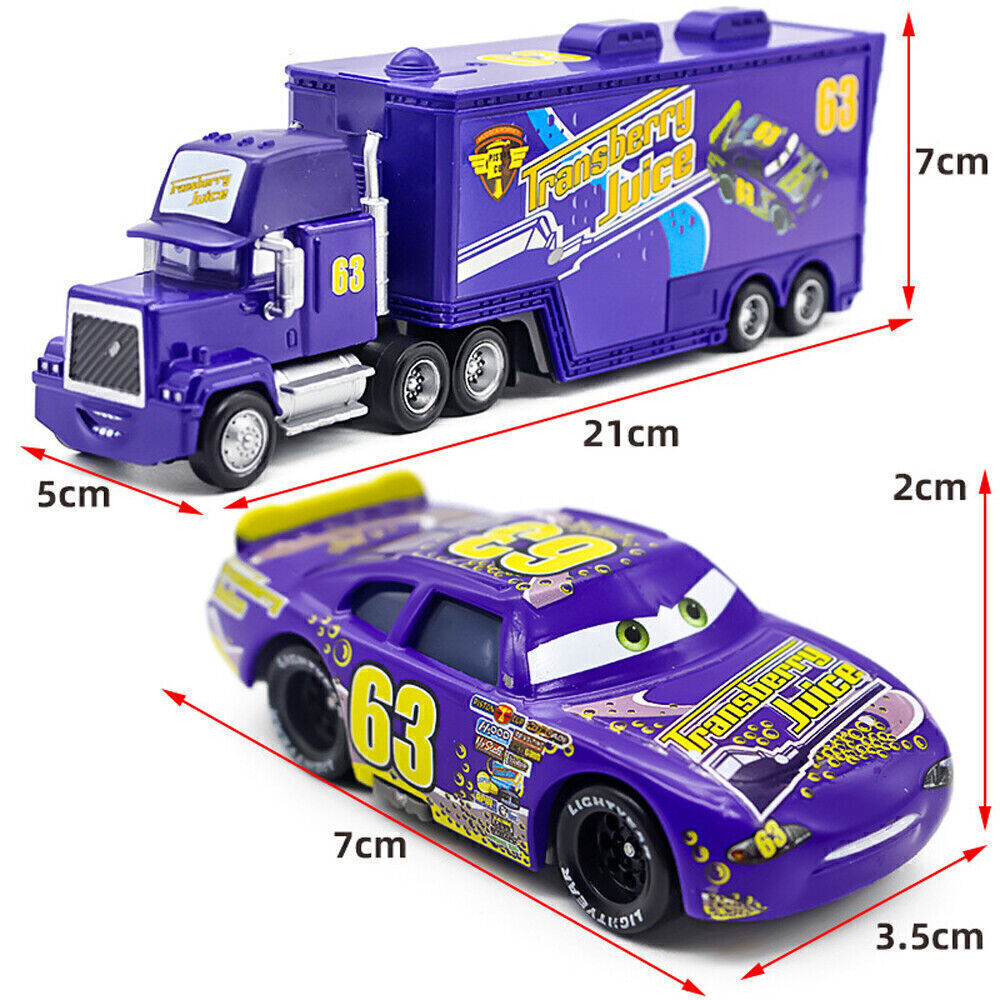 Disney Pixar Cars 3 2 Lightning McQueen Jackson Storm Ramirez Mater Huston - Picture 272 of 285