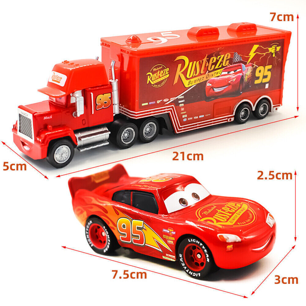 Disney Pixar Cars 3 2 Lightning McQueen Jackson Storm Ramirez Mater Huston - Picture 281 of 285