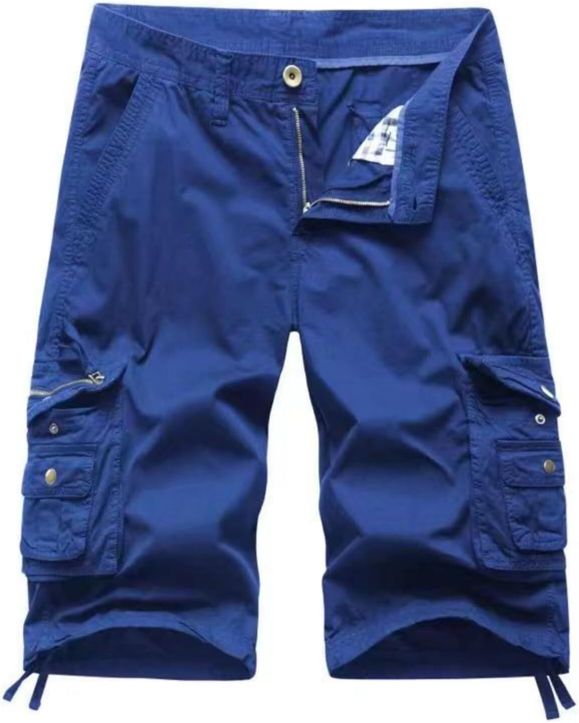 Men's Cargo Shorts Relaxed Fit Multi Pockets Twill Cotton Outdoor Camo Lightweig - Picture 32 of 33