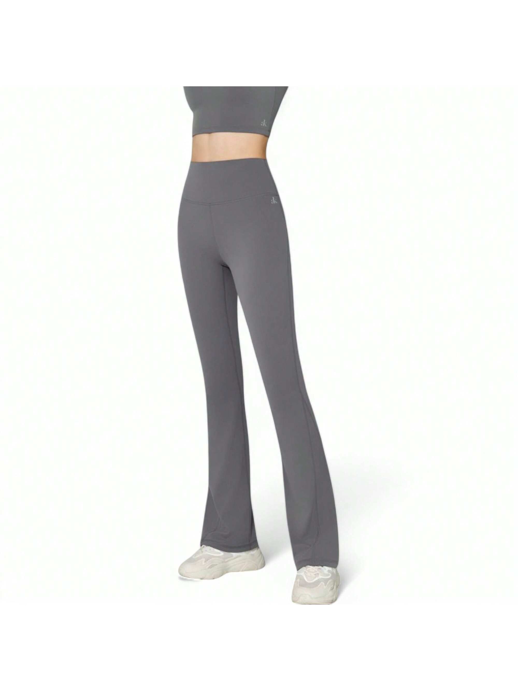 Women's High-Waist Flared Leggings With Buttery Soft Fabric And Contoured Fit - Picture 25 of 28