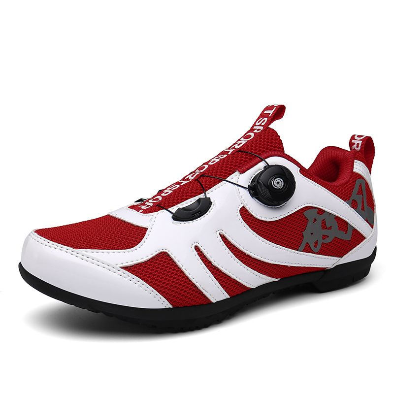 Unisex Sport Cycling Shoes Road Bike Rubber Sole Bicycle Breathable Footwear - Picture 10 of 14