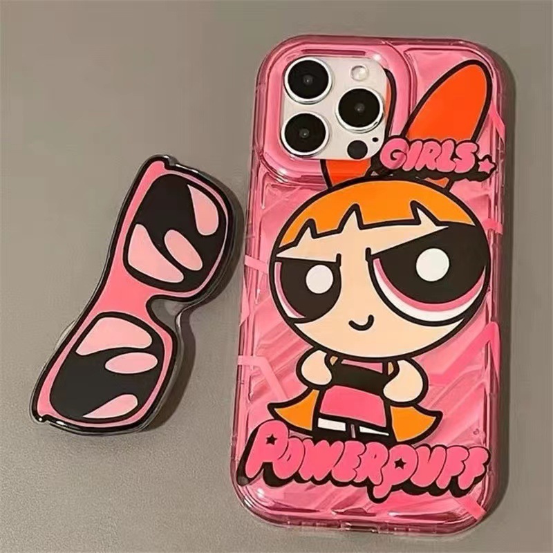 Gorąca sprzedaż Y2K Retro Powerpuff Dziewczęce iPhone 11 12 13 14 15 16+ etui - Zdjęcie 13 z 15