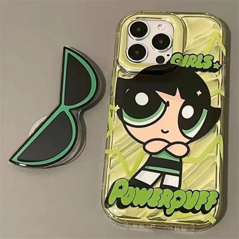 Gorąca sprzedaż Y2K Retro Powerpuff Dziewczęce iPhone 11 12 13 14 15 16+ etui - Zdjęcie 14 z 15